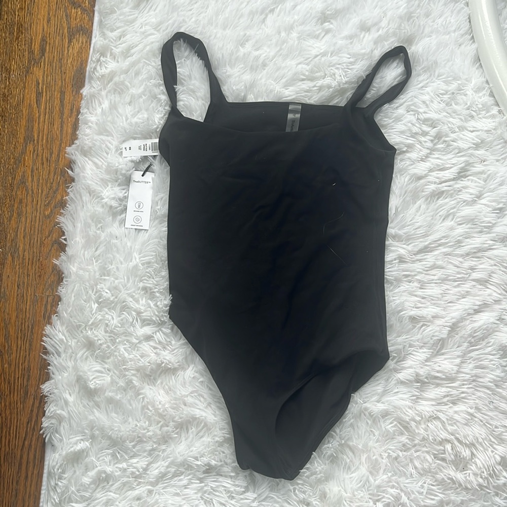 Black aritzia tna bodysuit AND orange tank size small from BP